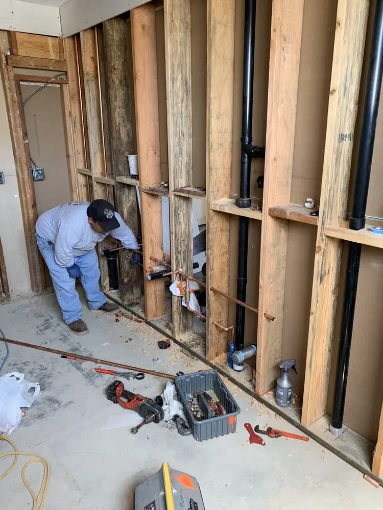 Commercial rough-in plumbing for Gas Line Repair in Haverstraw
